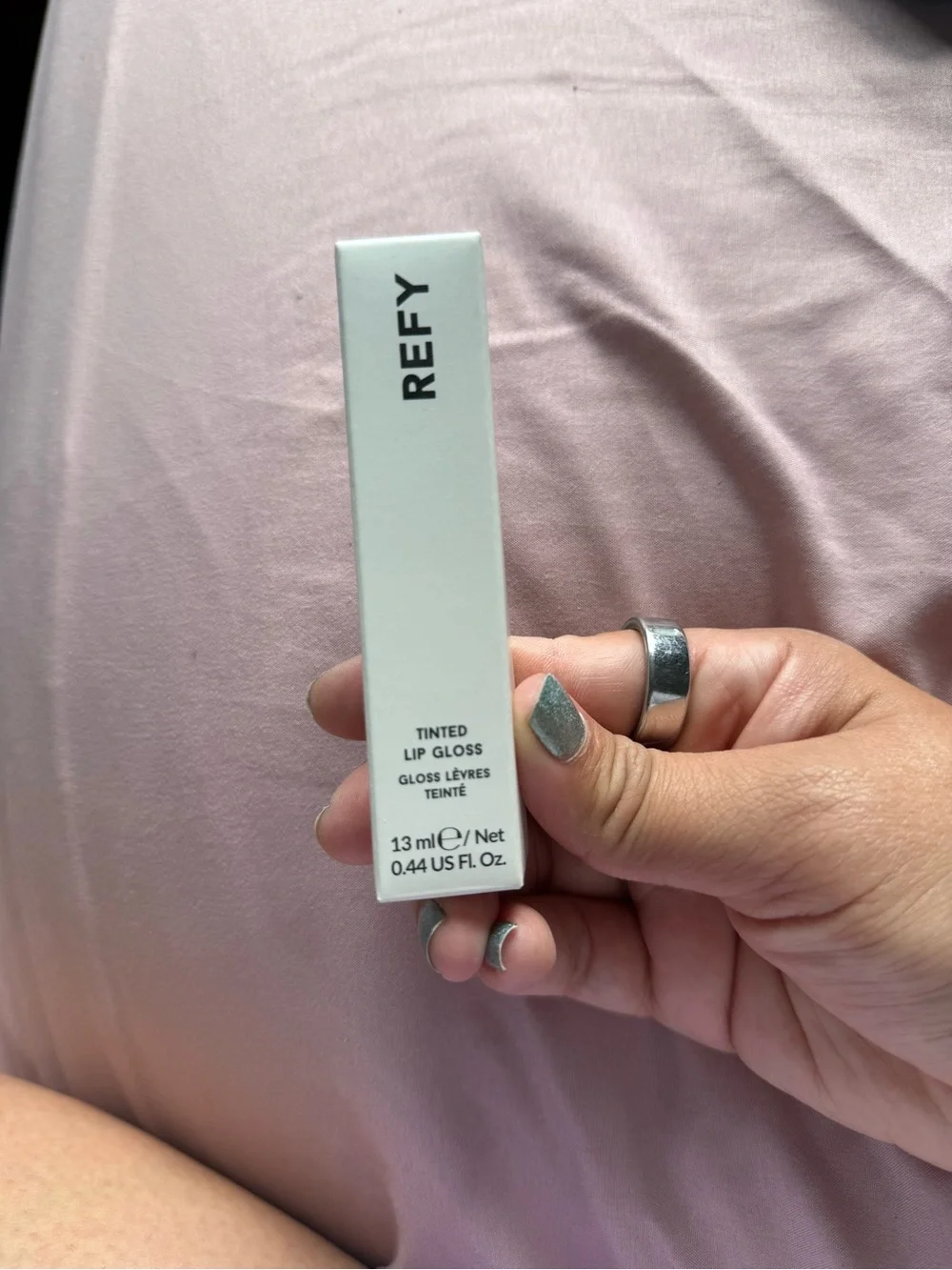 REFY Tinted Lip Gloss in Red